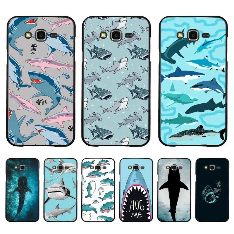 

Ocean Whale Shark Swimming Phone Case For Samsung Galaxy J 4plus J6 J5 J72016 J7prime cover for J7Core J6plus