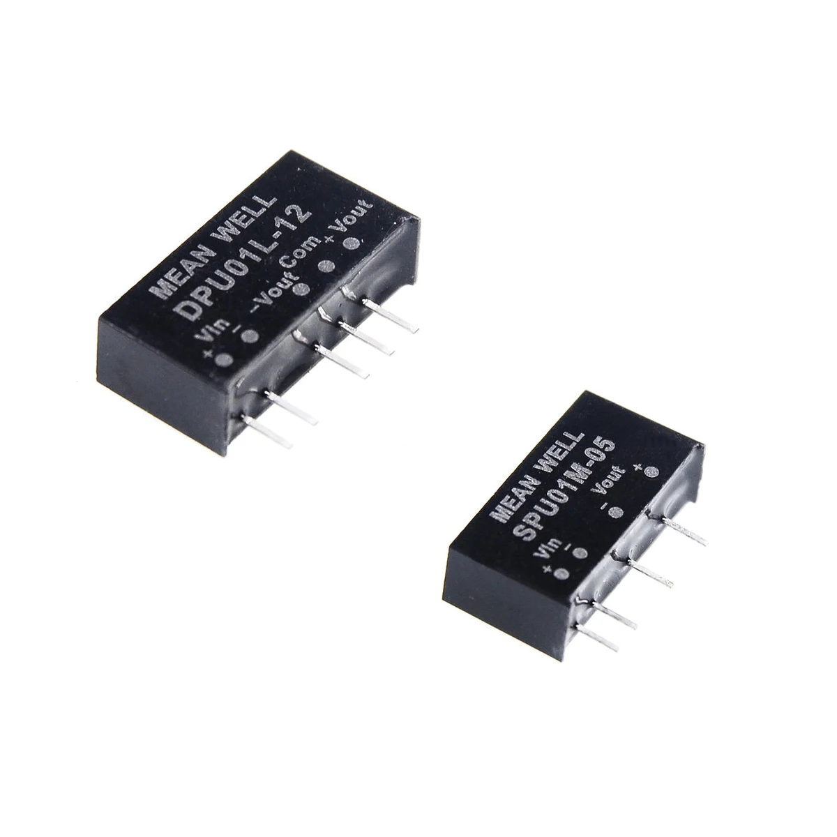 DPU01N/M/L SPU01N/L/M -5/12/15V meanwell SIP посылка DC-DC нерегулируемый конвертер источника питания модуль для детектор