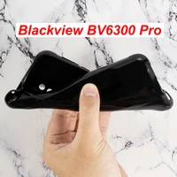 blackview bv6300 case silicon cover soft tpu matte black phone protector shell for bv6300 pro glass back cover case capa bumper
