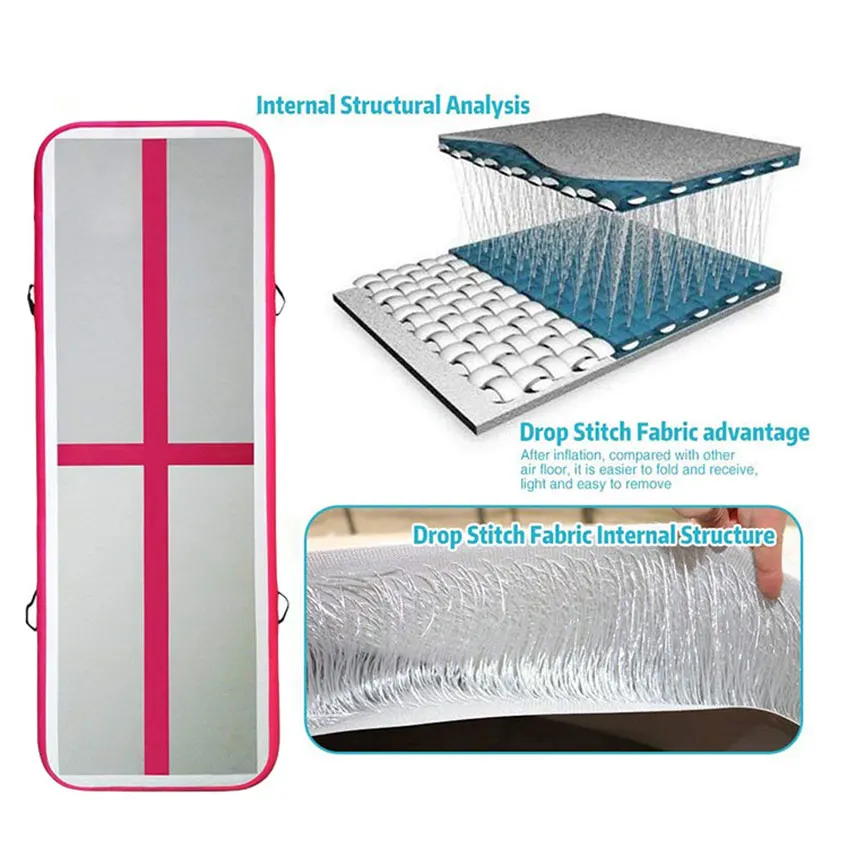 Купить 12 м * 2 м * 20 см большой воздушный трек, массажный коврик для гимнастики, надувные воздушные коврики с аксессуарами для профессиональной подго... Продажа 12 м * 2 м * 20 см большой воздушный трек, массажный коврик для гимнастики, надувные воздушные коврики с аксессуарами для профессиональной подго...