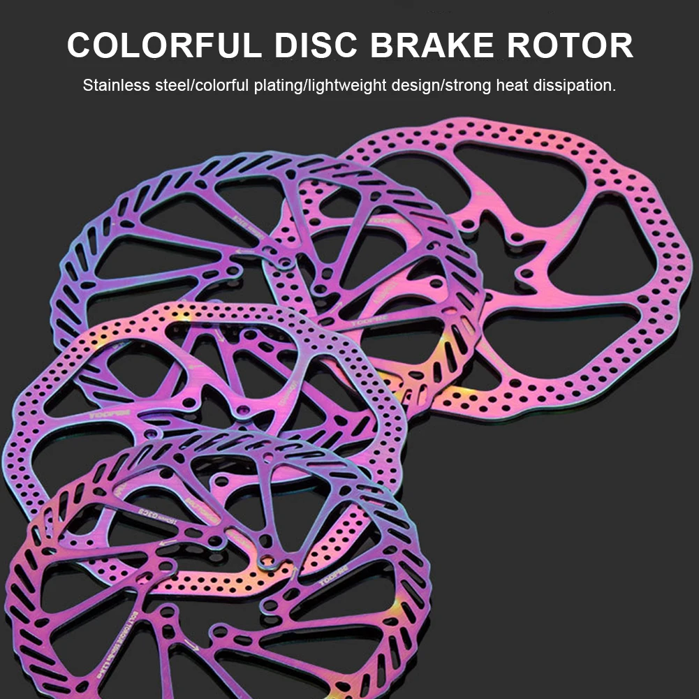 

160/180mm Bike Disc Brake Rotors HS1/G3 Stainless Steel Bicycle Rotors With 6 Bolts Bicycle Parts For Mountain Road Bikes New