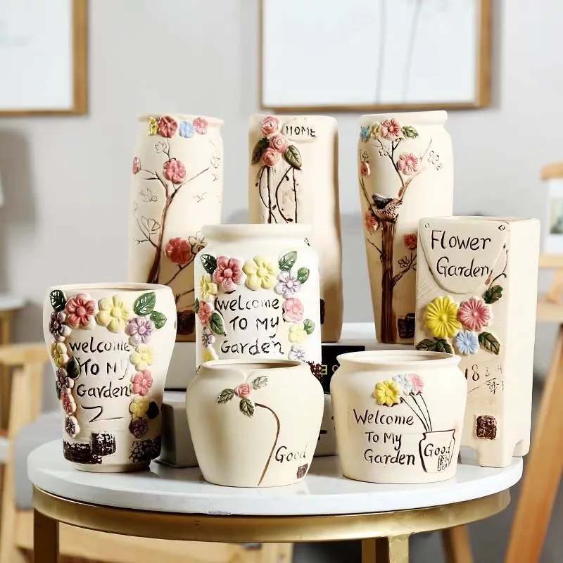 1 шт. растение суккулент цветок керамический цветочный горшок для сочных