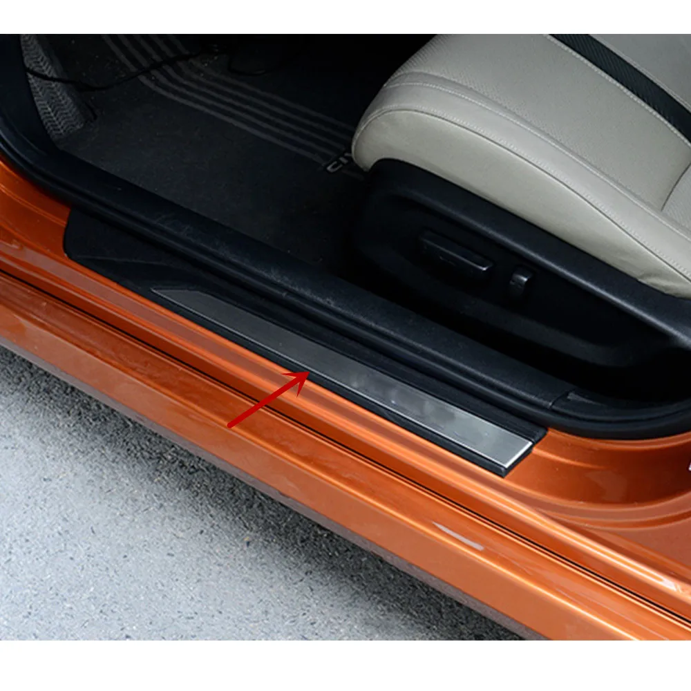 4 шт. накладки на порог для Honda Civic 10 седан 2016 2017 2018 | Автомобили и мотоциклы