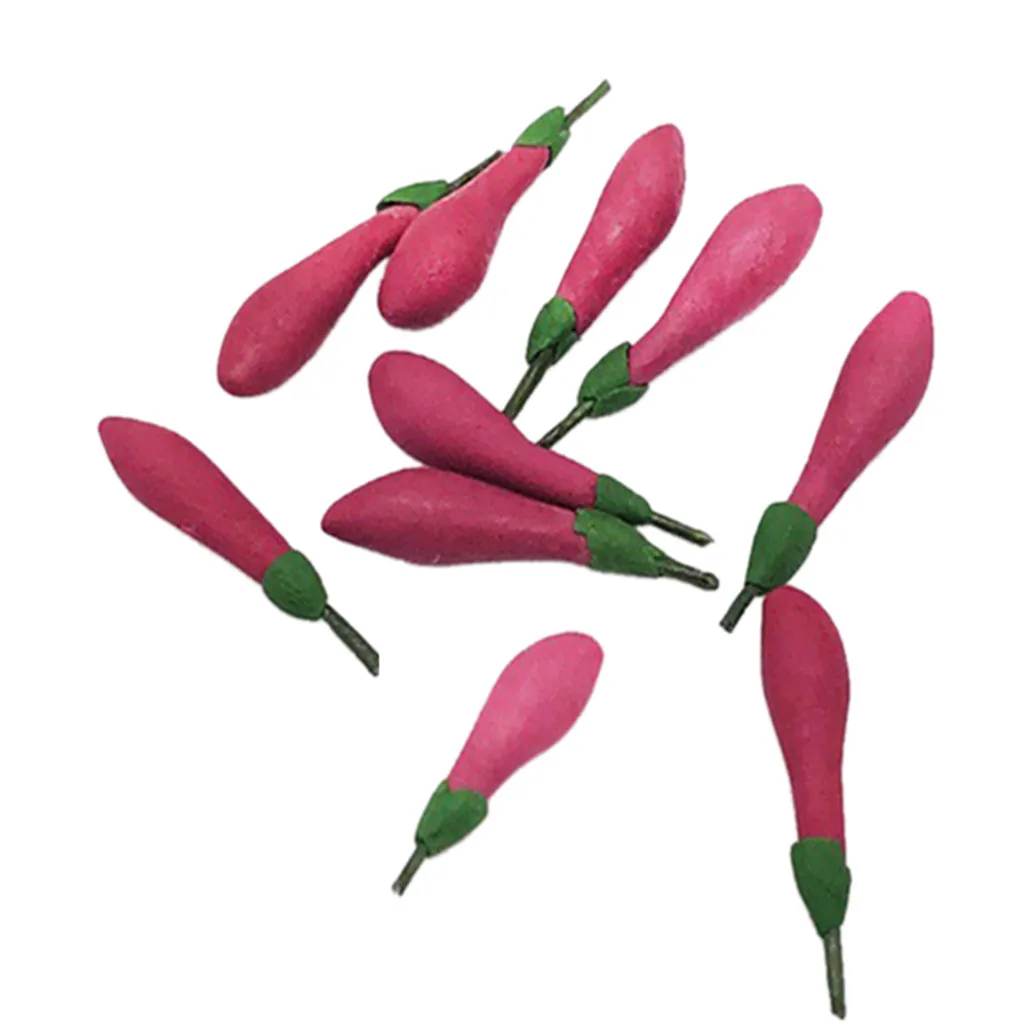 1:12 Кукольный домик миниатюрные овощные баклажаны кухня столовая модель игровые