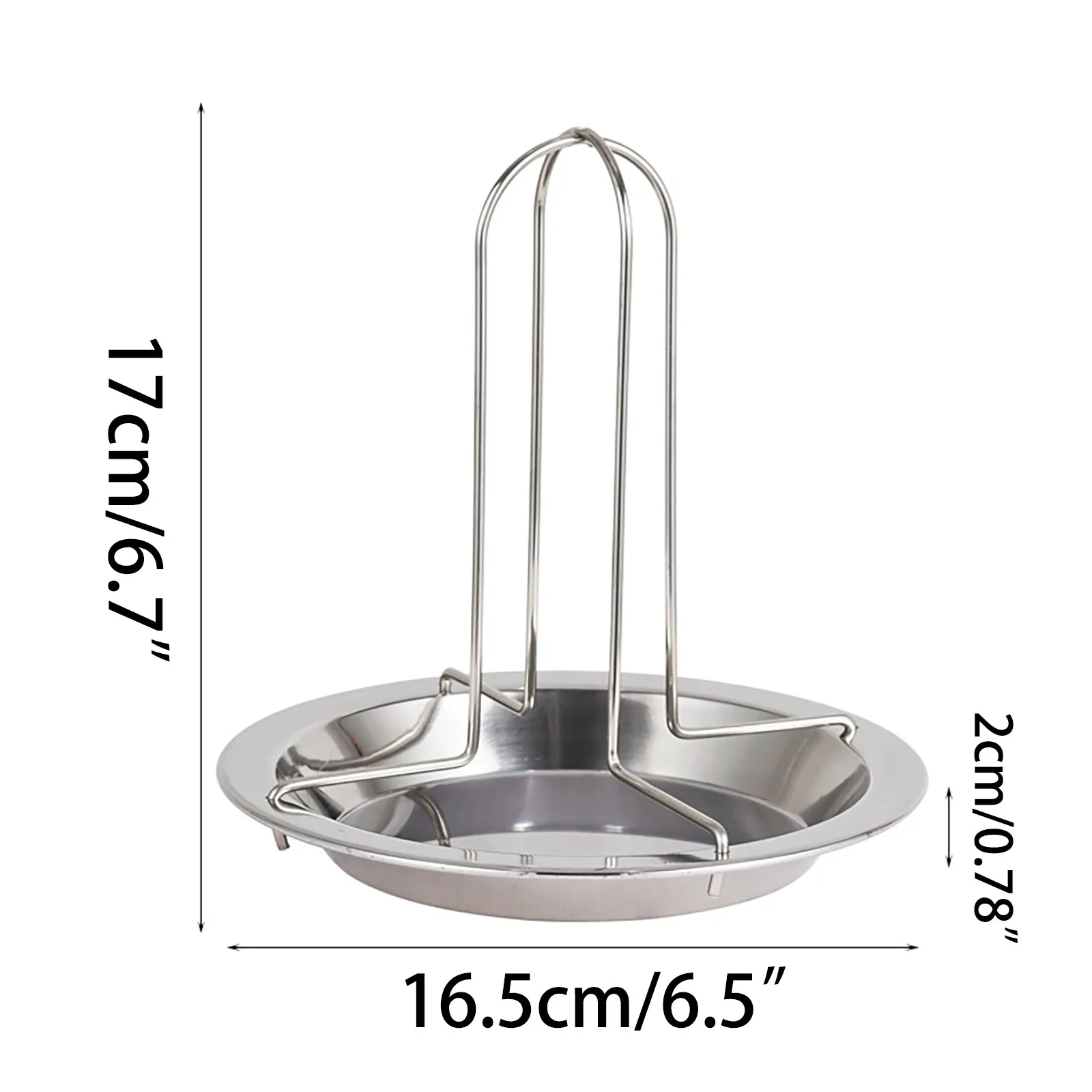 

Chicken Roaster Rack With Bowl Carbon Steel Beer Can Chicken Turkey Roaster BBQ Grill Rack Stand Holder Tray