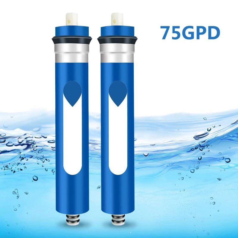 Горячая 75 GPD RO мембрана обратноосмотическая замена обратноосмотический фильтр