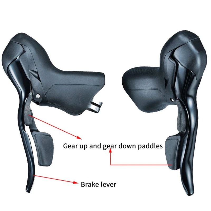 Рычаг переключения скоростей для велосипеда с двумя рычагами управления 3x8 рычаг