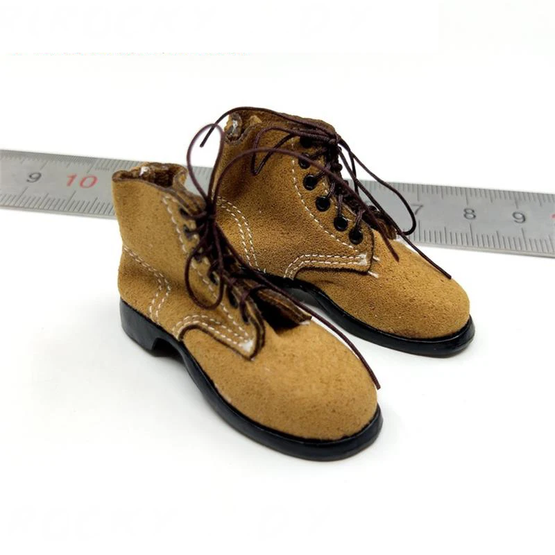 

Hot Sales Scale 1/6th Man Male Hollow Combat Boots Shoes Model For Usual 12inch Doll Action Collectable