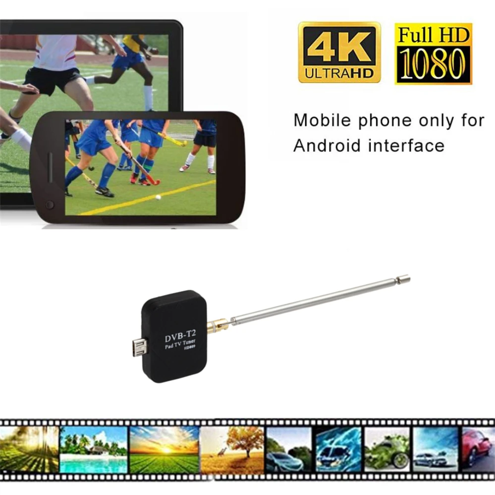 PzzPss ATSC USB ТВ тюнер DVB T2 T SDR R820T2 HD цифровой смотреть в прямом эфире селфи палка для