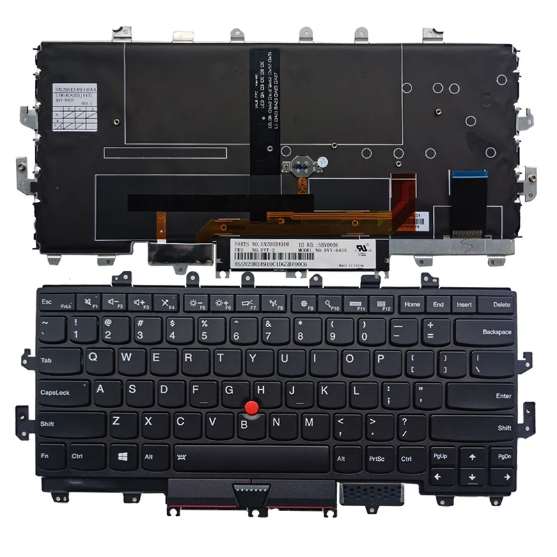 NEW for Lenovo Thinkpad X1 yoga 1st 2016 US laptop keyboard with backlit | Компьютеры и офис