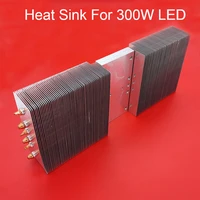 1 piece hd 1080p 10801920 led projectorprojection diy kit copper tubular radiatorheat sink 300120mm for 300w led