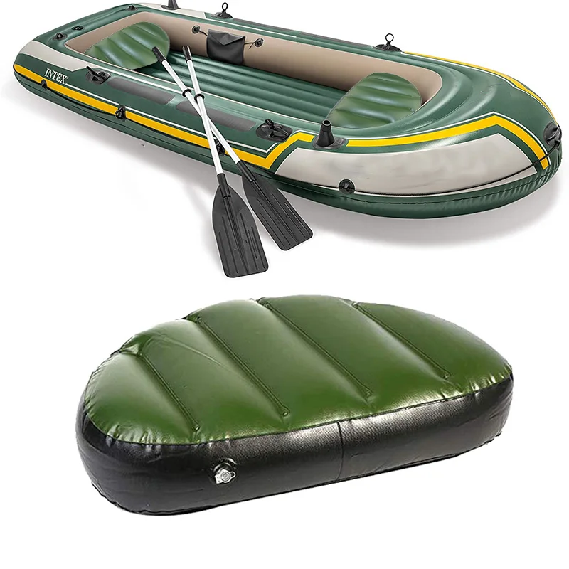 Durable PVC Inflatable Air Cushion Mat Waterproof Fishing Boat Outdoor Pillow For Water Skiing Drifting Sport | Спорт и развлечения