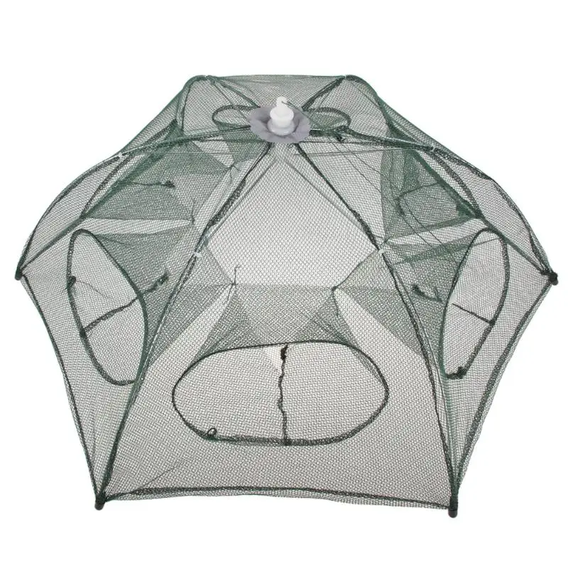 Складные рыболовные сети автоматическая Рыболовная Ловушка для креветок