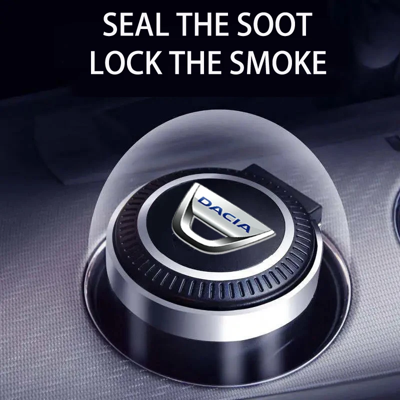 Новая автомобильная пепельница со светодиодной подсветкой с логотипом