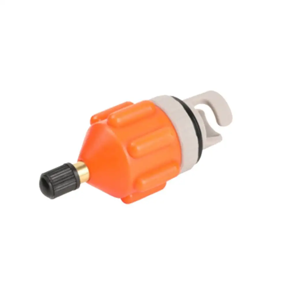

Rowing Boat Air Valve Adaptor Kayak Pump Adapter for SUP Board (Orange)