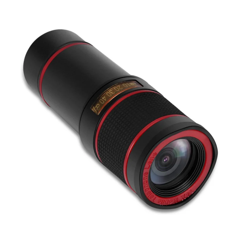 

Clip-on 8/12/14x mobile phone lens, optical zoom camera, macro lens kit, universal mobile phone smartphone telescope focus lens