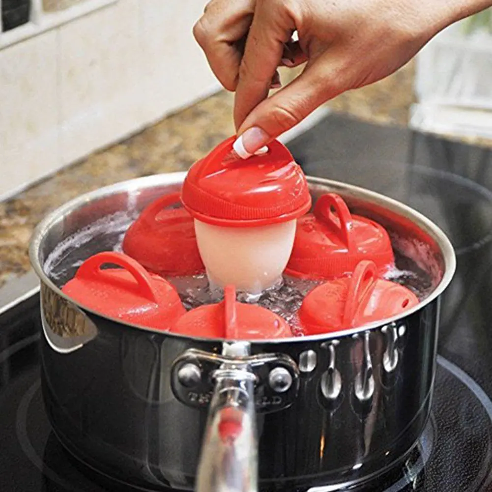 

Plastic Egg Pancake Maker Ring Egg Cooker -6 Pieces Kitchen Baking Omelet Moulds Flip Cooker Egg Ring Mold Egg Cooker Maker