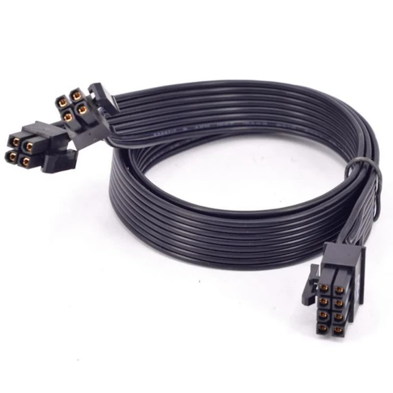 

PCIe 8-контактный штекер для ЦП 8-контактный (4 + 4) штекер для материнской платы, кабель адаптера питания для модульного блока питания Seasonic, 60 см