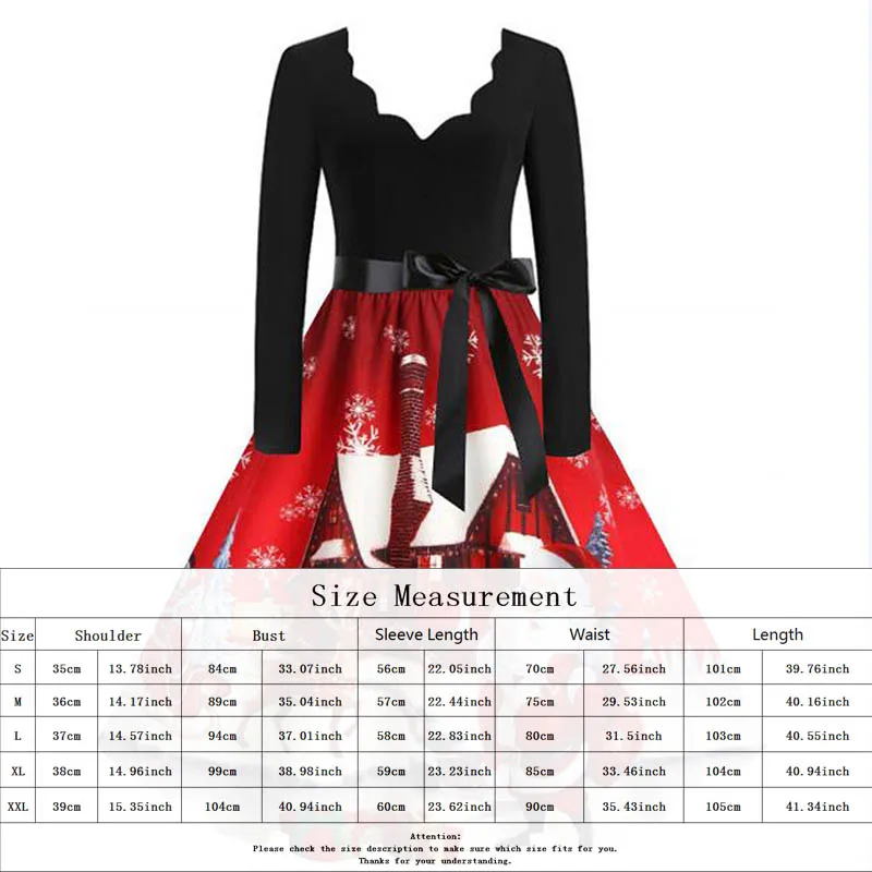 

Chrismas Women's Long Sleeve Plus Size Party Vestidos vintage Sexy Mini Dress Patchwork Dresses Plus Size New Year Femme robe