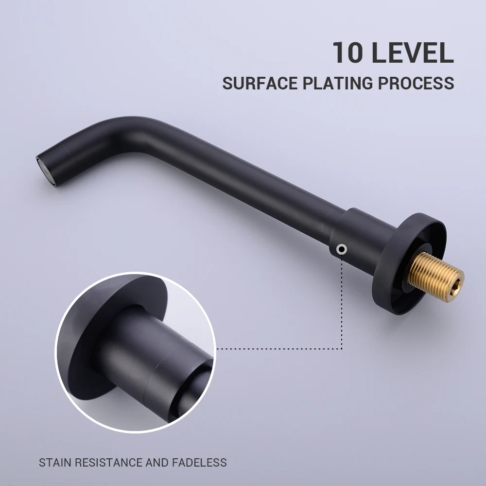 chrome bass bath tub shower mixer bath faucet filler brushed gold spout wall outlet black faucets spouts replacement fillers free global shipping