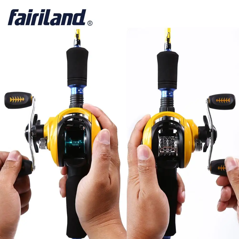 Рыболовная катушка из алюминиевого сплава L/F 8 кг 7 0: 1 12 + шарикоподшипников | Спорт