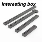 3 мм отверстие Многофункциональный плоский стержень фиксированный шатун кронштейн игрушечный вал Кронштейн DIY Модель игрушки пористый пластиковый стержень