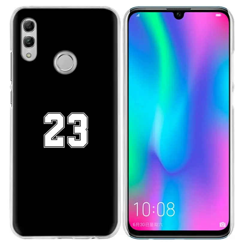08 Баскетбол 23 24 номер чехол для huawei Honor 8X Y9 20 9 10 Lite Play 8C 8A Pro V20 20i Y6 Y7 Y5 жесткий чехол из ПК для телефона Casos - Цвет: 08