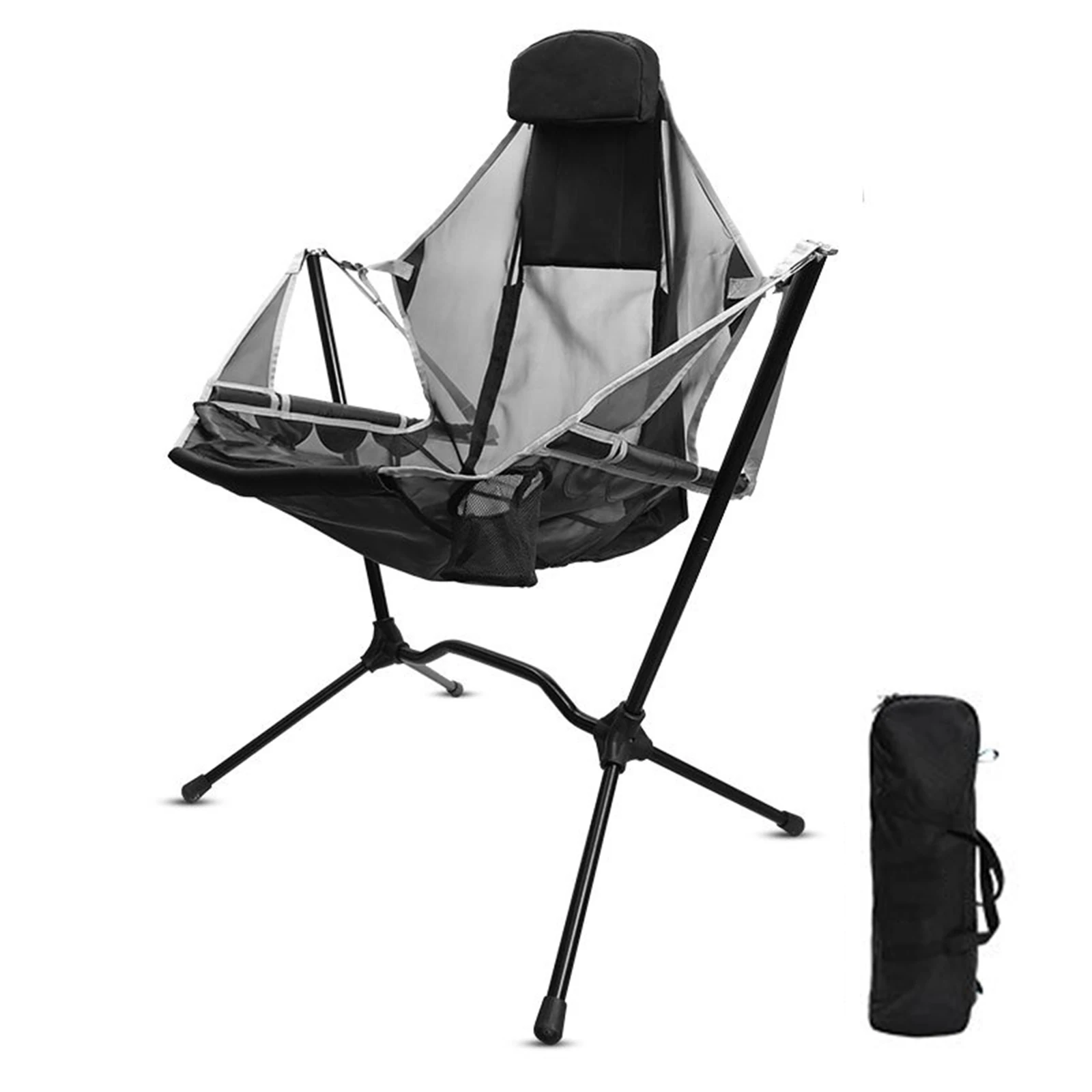 구매 야외 접이식 의자 베개 휴대용 편안한 낚시 의자 캠핑 의자 낚시 장비