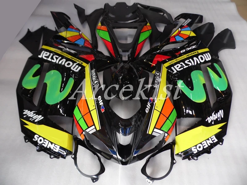 

Новинка из АБС-пластика для мотоцикла весь обтекатели комплект подходит для kawasaki Ninja ZX6R 636 2007 2008 07 08 6R ZX-6R Кузов Набор крутой стиль