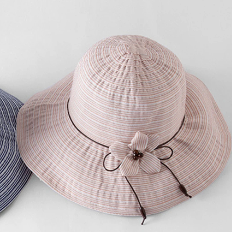 Шляпа женская летняя солнцезащитная складывающаяся с козырьком | Аксессуары для
