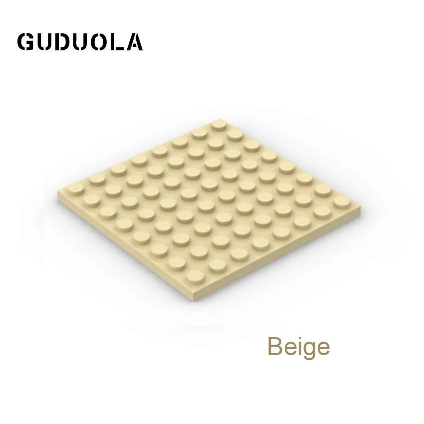 Guduola Small particle Plate 8X8 41539 MOC Assembly Building block Parts foundation plate / low board brick 5 pcs/lot | Игрушки и хобби