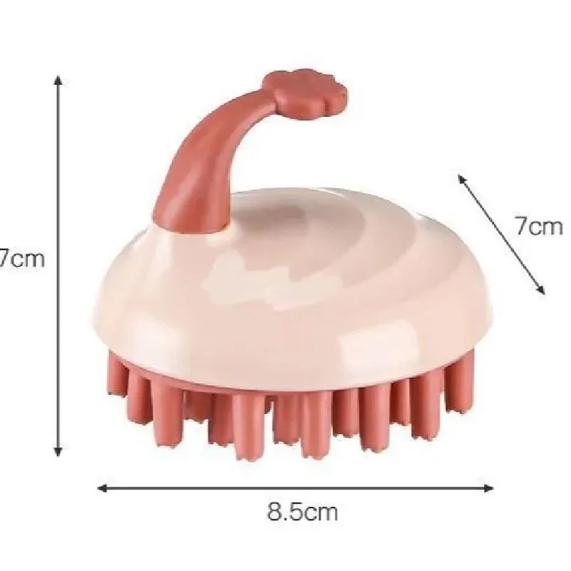 

Ins Multifunctional Shampoo Comb Massage Brush Foaming Device Protect Scalp Relax Soothe Massage Head Portable Home Massager