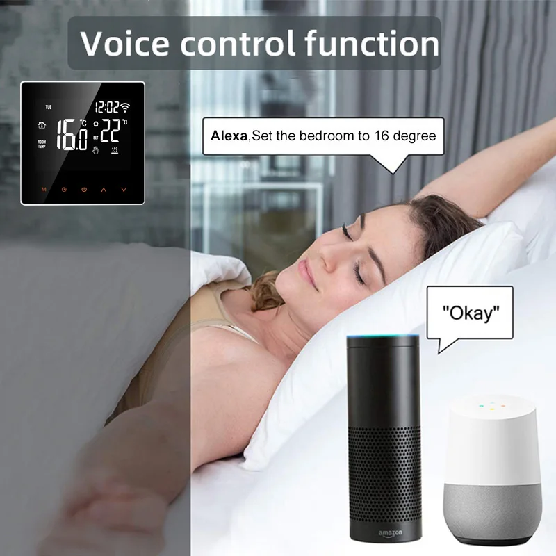 Tuya WiFi умный термостат регулятор температуры для воды/Электрический пол