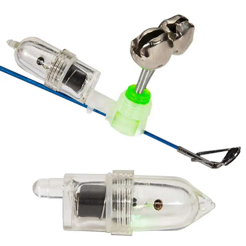 

1Pc Electronic Fishing Bite Alarm Smart Sensor LED Night Fishing Rod Tip Light Pole Bite Alarm Lamp Fishing Tackle Accessories