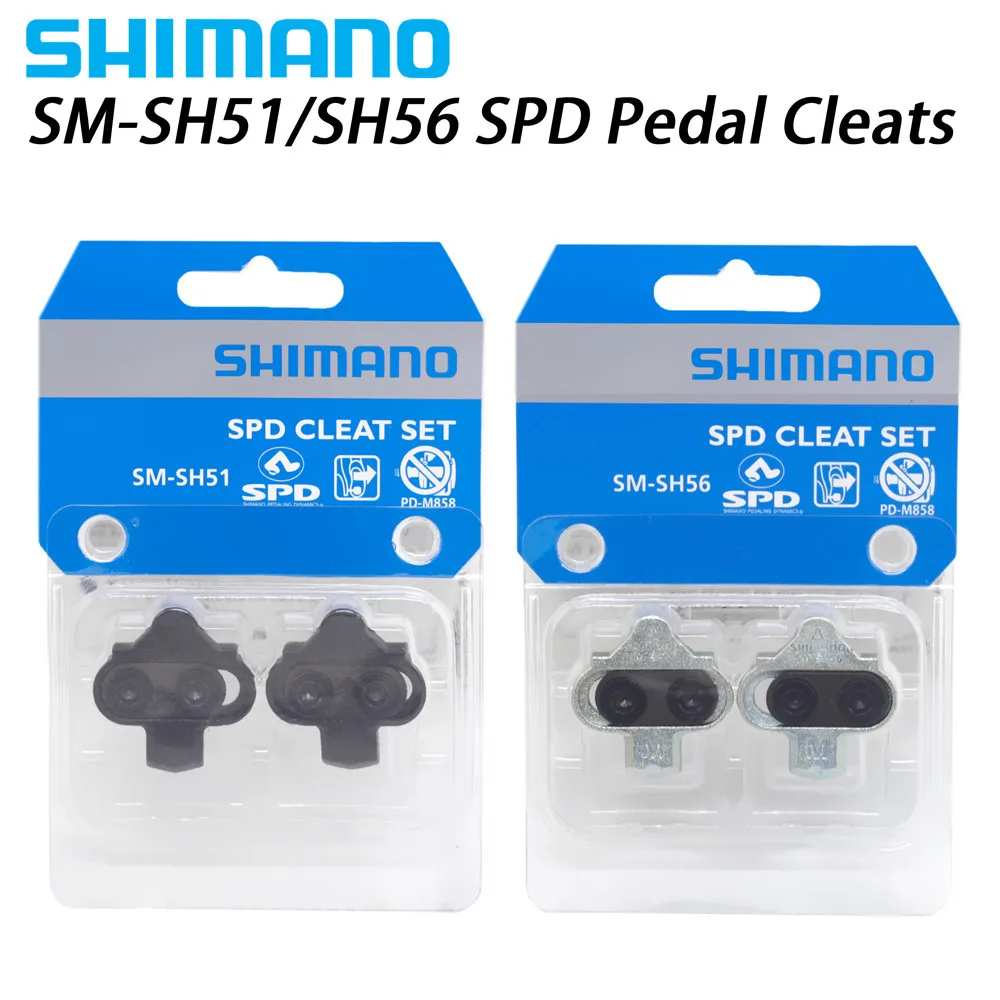 Shimano SPD SM SH51 SH56 Педали Набор клинков MTB горный велосипед велосипедный Cleat|Педаль