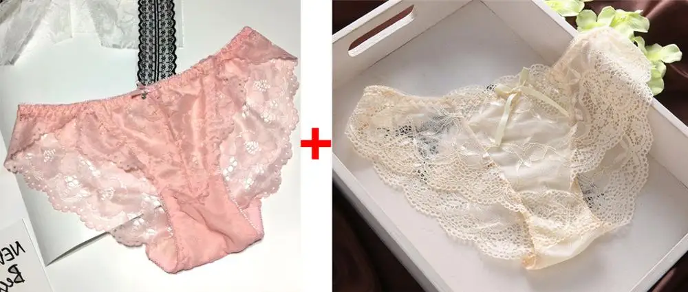 pink beige Женские трусики, сексуальные, кружевные, низкая талия, лифтинг, нижнее белье, роскошный стиль, полые, женские, Соблазнительные трусики - Цвет: pink beige