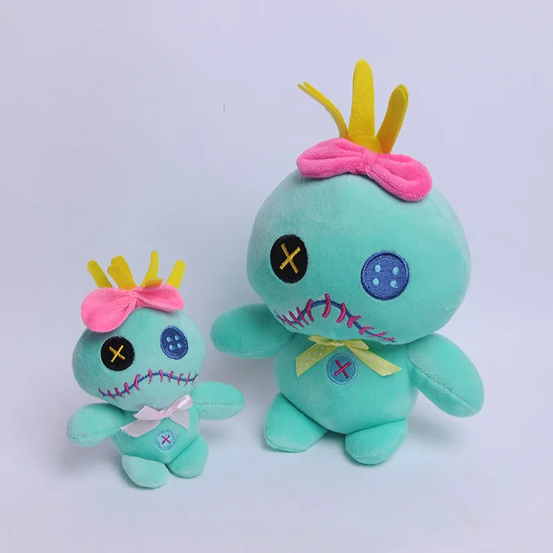 Disney Лило и Стич Scrump Мультяшные плюшевые куклы аниме Мягкие игрушки животных для