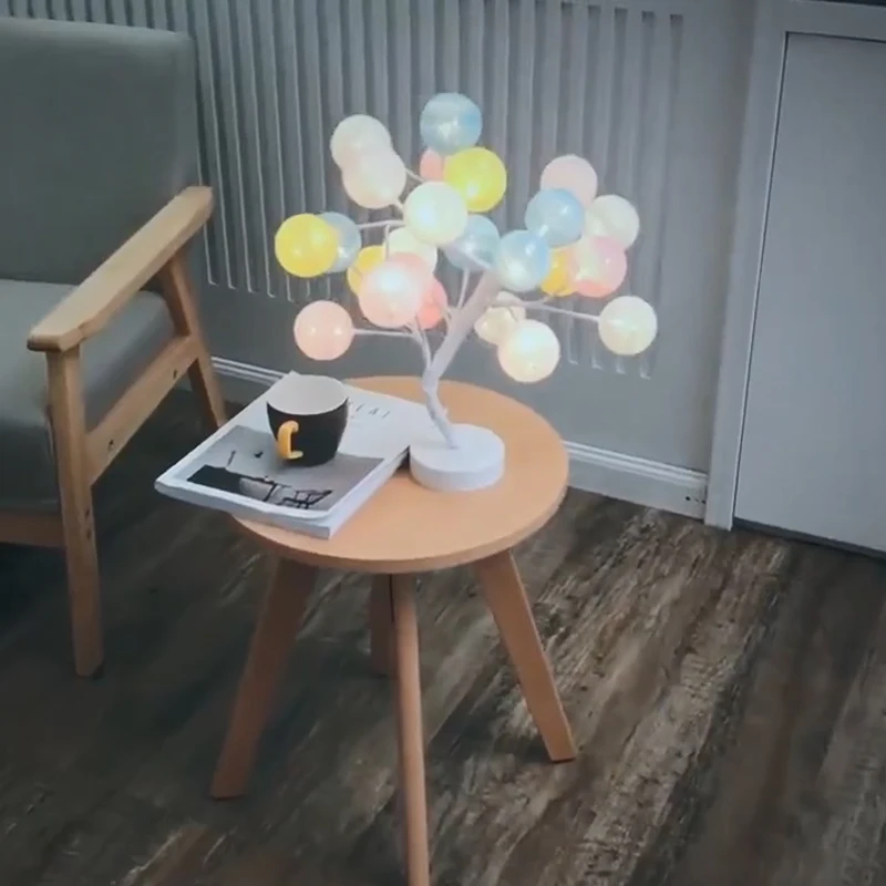 

Led Creative Tree Lamp Rose Tree Light Touch Screen Light Bedroom Light Decorative Light Led Lights Night Lamp