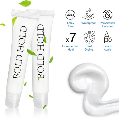 6 шт./партия, водостойкие клейкие ленты для париков