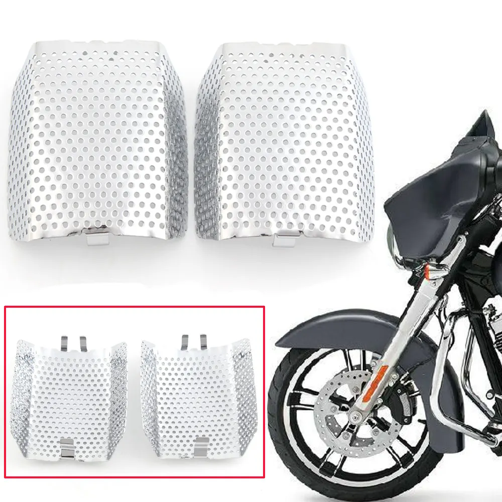 

Motorcycle Front Brake Caliper Cover For Harley Touring V-Rod Models 2006-2019 Chrome Protection Guard