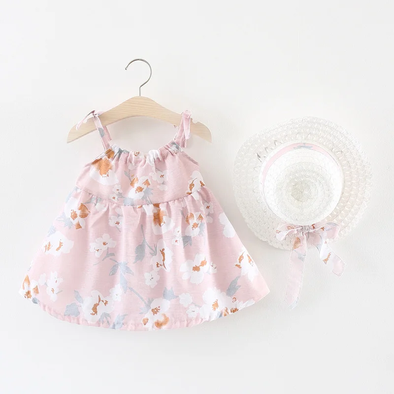 AX732Pink Melario/платье для маленьких девочек; Детские платья для девочек; Летние сетчатые платья принцессы в горошек с бантом; платья на бретелях; одежда для маленьких девочек - Цвет: AX732Pink