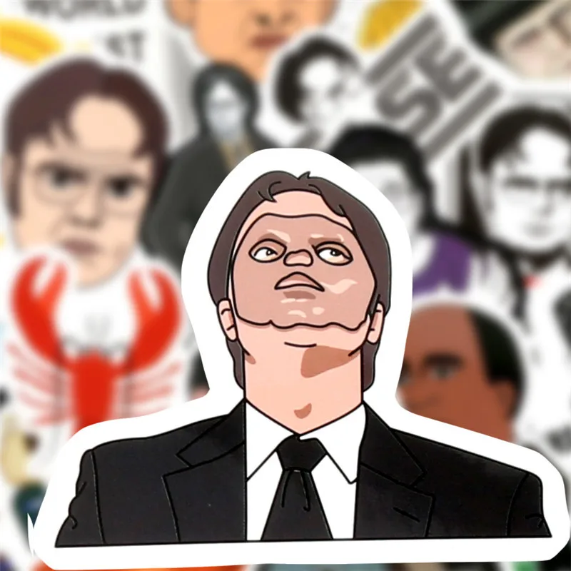 Забавные Стикеры с надписью друзья ТВ шоу забавные наклейки чемодан для