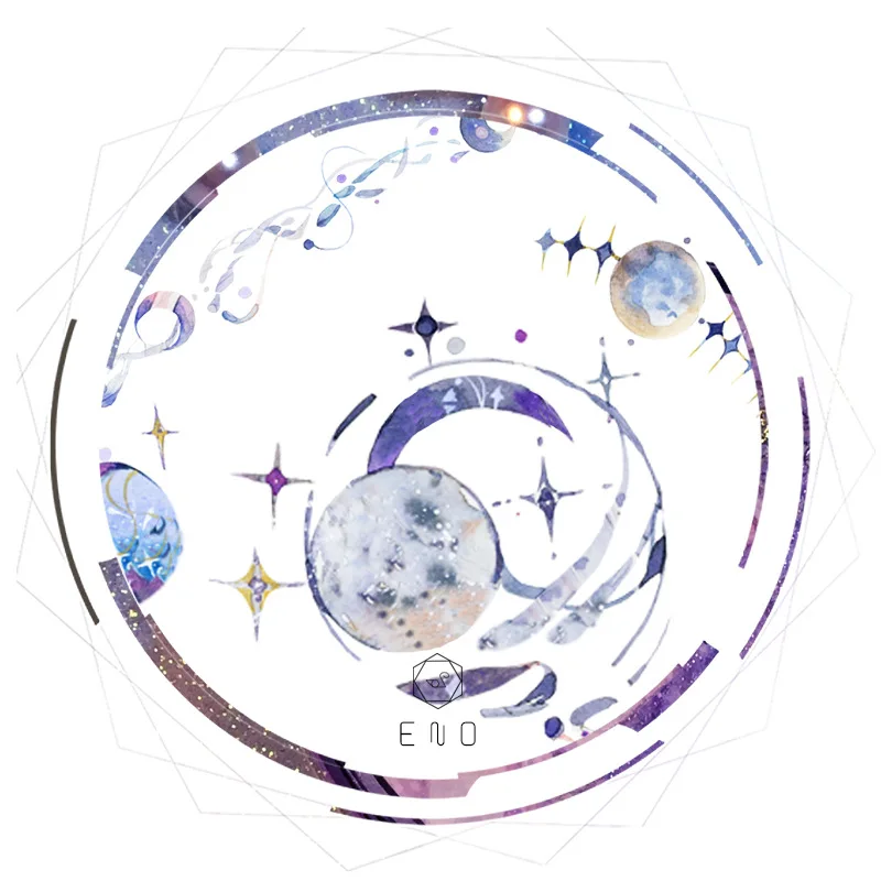 

1 шт., декоративная клейкая лента для скрапбукинга, 4 см х 5 м