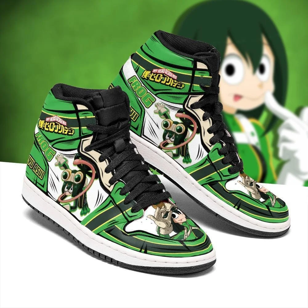 

Tsuyu Asui Sneakers Skill My Hero Academia Anime Shoes PT04