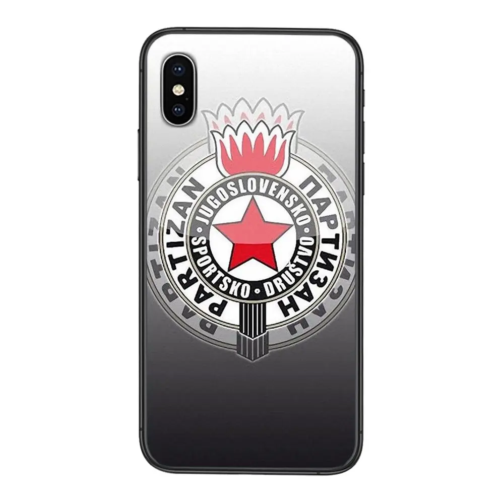 Черная оболочка Fk Partizan Белградский модный бампер для Xiaomi Mi 10 11 9 10T Pro Lite Ultra Poco X3 F3 NFC