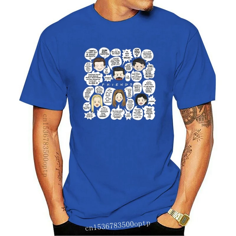 

Новинка, Мужская одежда для ТВ FRIENDS, черные футболки, футболки