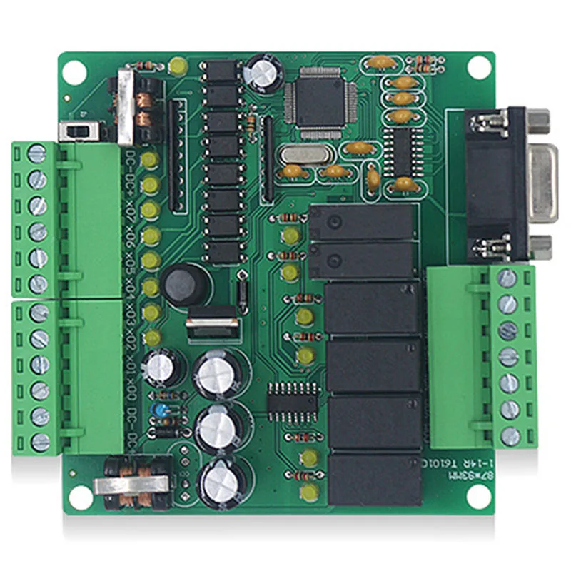 DC24V FX1N-14MR промышленная плата управления PLC программируемый логический контроль ler