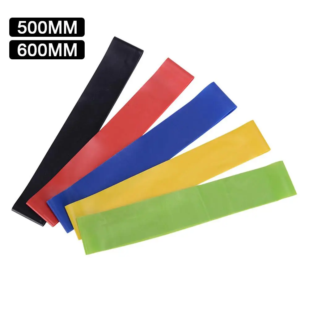 

5Pcs/set Resistance Bands with 5 Different Resistance Levels Fitness Equipments Elastic Rope Removable Fitness Pull Rope