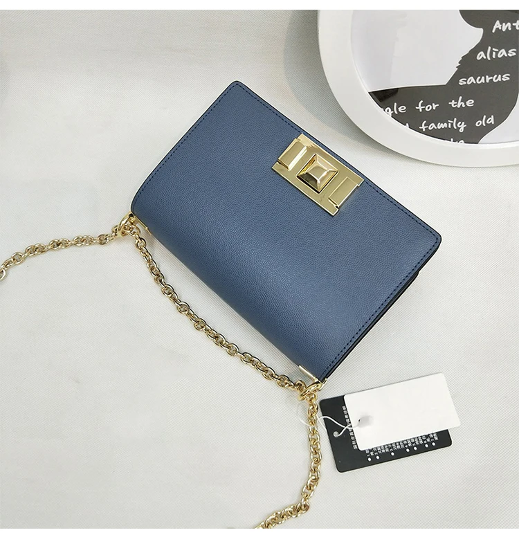 Роскошная брендовая классическая сумка-конверт из натуральной кожи для женщин, сумка на одно плечо с диагональной поперечной цепью, Сумка с клапаном