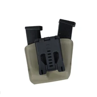 wt db 17khh is applicable to g17 khaki tactical belt clamp wt kydex double magnetic bag loader